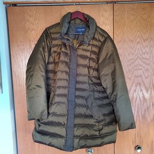 Down coat  3/4 length